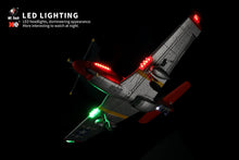 XK A280 P-51 560mm Wingspan 2.4GHz 4CH 3D/6G System EPP RC Airplane RTF With LED Lights - HeliDirect