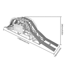INJORA Bridge Course Obstacle Kit for 1/18 1/24 RC Crawers - HeliDirect