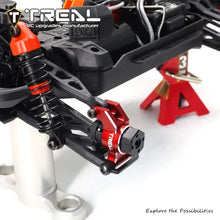 TREAL Aluminum 7075 Rear Hubs Carrier Set CNC Machined Upgrades for Arrma 1/18 GRANITE GROM - RED