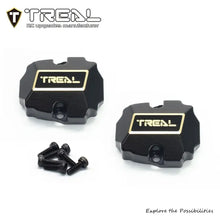 TREAL Brass Diff Cover Heavy Weight 13g/pc Front and Rear Axle Differential Covers (2P) for Redcat Racing 1/18 Ascent 18 - HeliDirect