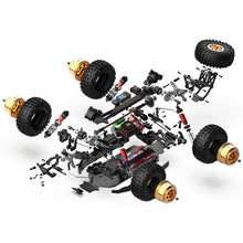 Rlaarlo 1/12 RTR Brushless RC Desert Truck , Max 45MPH Fast RC Cars - RED