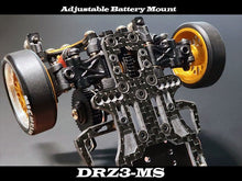 Atomic DRZ3 MS RWD Drift Chassis Kit (No Electronic) With AGFRC Aluminum Case 20T High Precision 3KG 0.052Sec MG 7g Micro Digital Servo