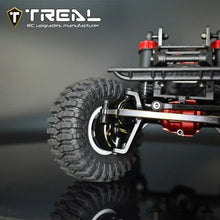 TREAL Brass Front Steering Knuckles Inner Portal Covers Housing 27g/Pair Weights Upgrades for 1/18 Redcat Ascent 18 Crawler - HeliDirect