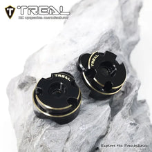 TREAL Brass Outer Portal Cover Heavy Weight 47.4g/Pair Front or Rear External Portal Housings (2P) for 1/18 Redcat Ascent 18 Crawler - HeliDirect