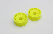 REFLEX RACING SPEED DISH WHEEL FRONT +1 OFFSET (YELLOW) - HeliDirect