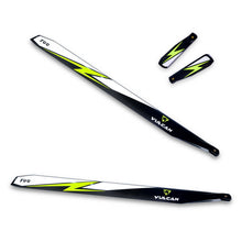VULCAN ROTORS Precision Main Rotor Blades 700mm (Yellow)