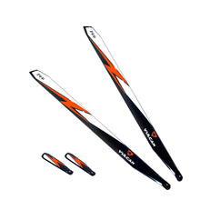 VULCAN ROTORS Precision Main Rotor Blades 700mm (Orange)