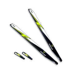 VULCAN ROTORS Precision Main Rotor Blades 700mm (Yellow)