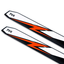 VULCAN ROTORS Precision Main Rotor Blades 700mm (Orange)